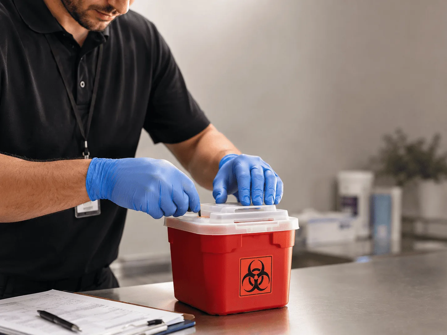 Why choose Sharps Waste Disposal in Happy, TX